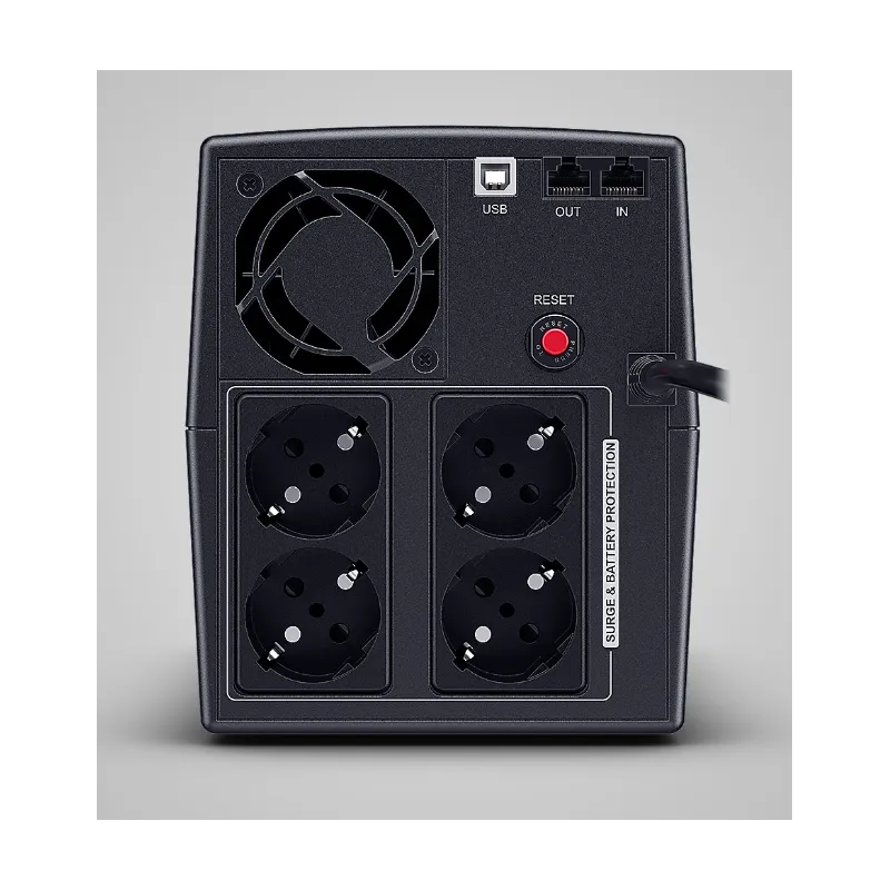 CyberPower UPS AVR 2200VA 13200W, Line-Interactive, 4x Schuko, Runtime at 90W min:70, UT2200EG - 1