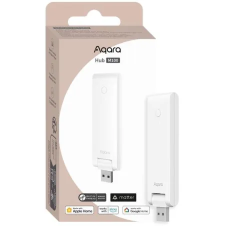 Aqara Hub M100. White. Model Number: HM-G02D - 1