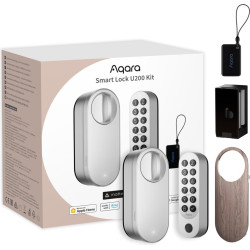 Aqara Smart Lock U200 (Offline, Silver): Model No: EL-D02D SKU No: AD040EUS02 - 1