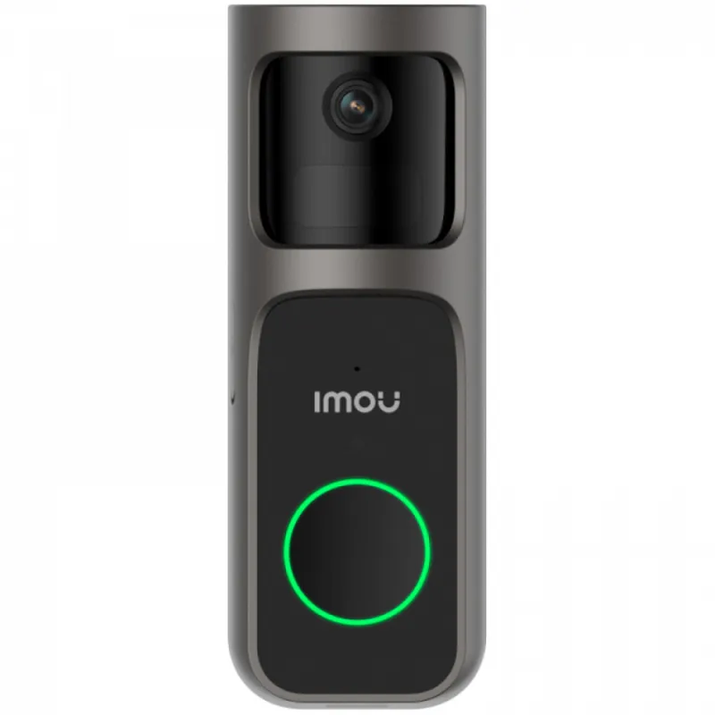 Imou 3MP Wi-Fi Doorbell 2S Kit, 2K QHD, 5000mAh rechargable battery, 125 wide-angle view, night vision 5m, Mic and Speaker, 8x D