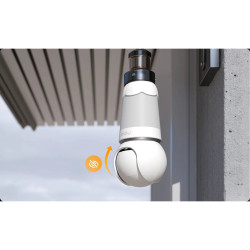 Imou Bulb Cam 5MP, full color night vision Bulb & Camera 2-in-1 5MP, 340°Pan & 0-90°Tilt, 5MP progressive CMOS, H.265, micro SD(