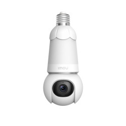 Imou Bulb Cam 5MP, full color night vision Bulb & Camera 2-in-1 5MP, 340°Pan & 0-90°Tilt, 5MP progressive CMOS, H.265, micro SD(