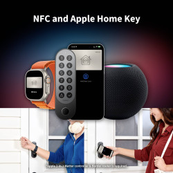 Aqara Smart Lock U200 (Offline, Black): Model No: EL-D02D SKU No: AD040EUB02 - 4