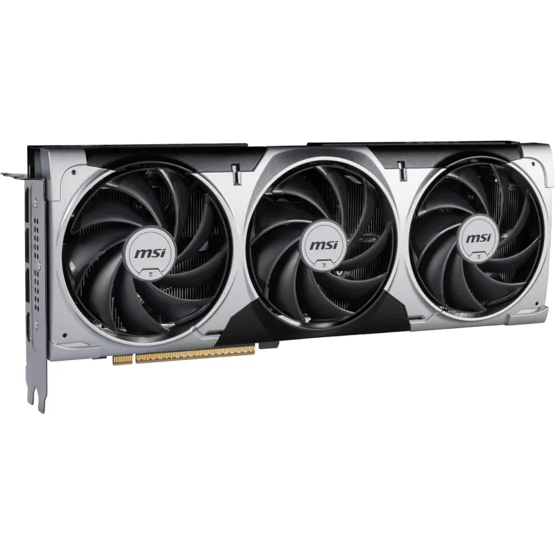 MSI Video Card Nvidia GeForce RTX 5070 12G VENTUS 3X OC, 12GB GDDR7, 192bit, Effective Memory Clock: 28000MHz, Boost: 2542 MHz, 