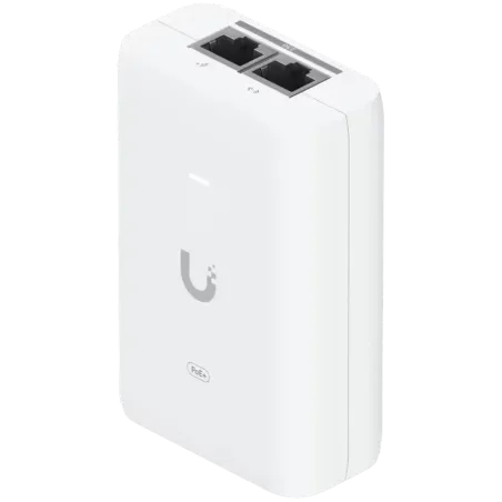 Ubiquiti UACC-PoE+-2.5G 30W of PoE+ adapter for UniFi PoE+ devices, reduce dependency on PoE switch power, and provide a Multi-G