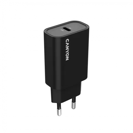 CANYON charger OnCharge 30CL Max Power 30W 1xPD EU Black - 1