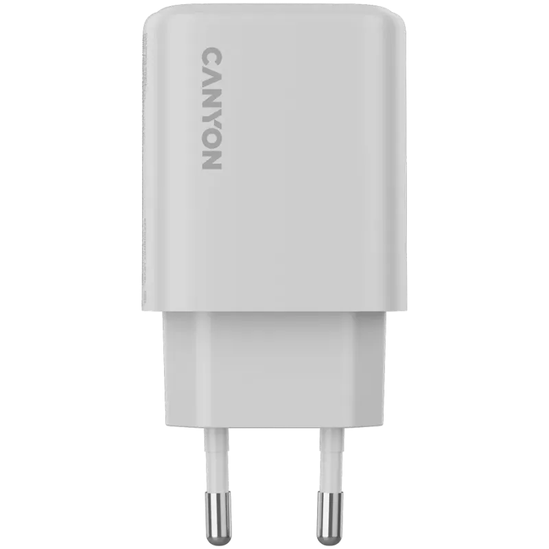 CANYON charger OnCharge 250 25W 1xPD 1xQC EU White - 1