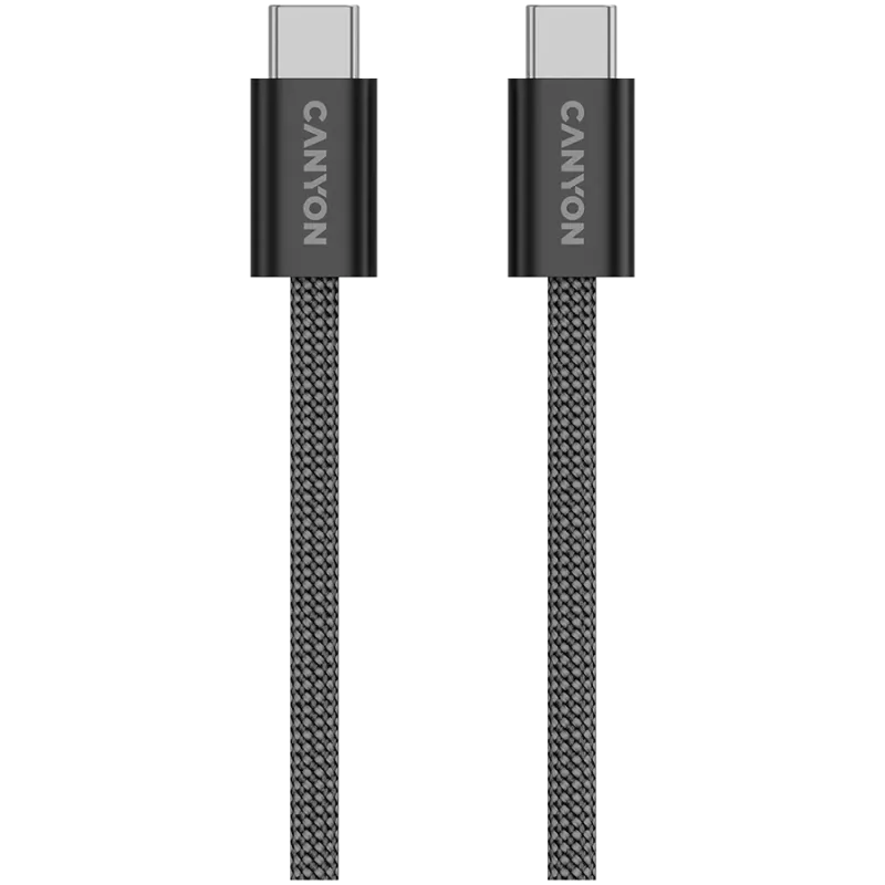 CANYON cable OnWire 60MG C-C 60W Magnet Braided 1m Black - 1