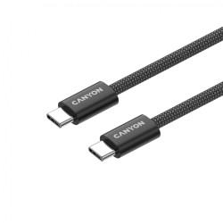 CANYON cable OnWire 60MG C-C 60W Magnet Braided 1m Black - 3