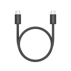 CANYON cable OnWire 60MG C-C 60W Magnet Braided 1m Black - 4