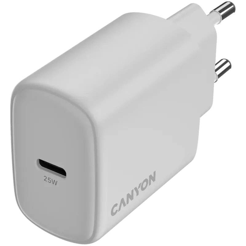 CANYON charger OnCharge 250 25W 1xPD EU White - 1