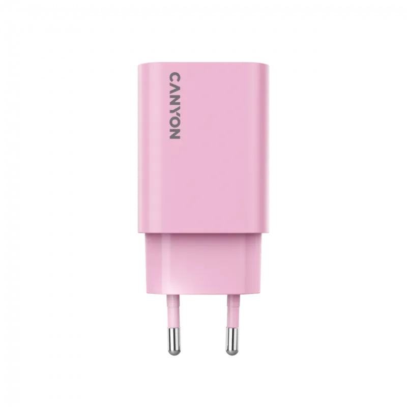 CANYON charger OnCharge 30CL Max Power 30W 1xPD EU Pink - 1