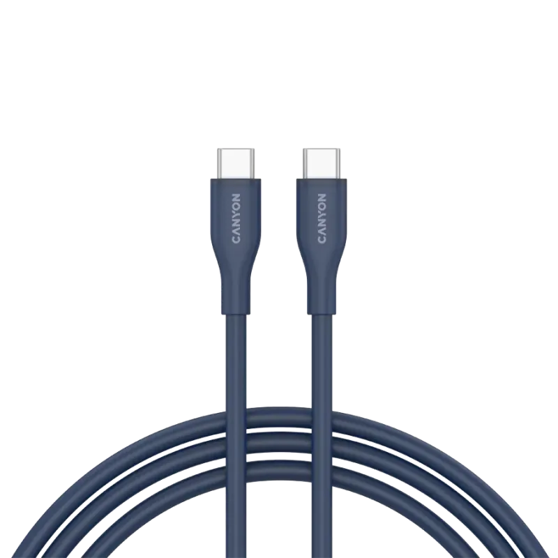 CANYON cable CC60SC10 C-C 60W 1m Silicon Dark blue - 1