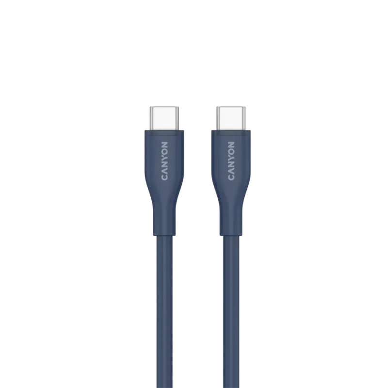 CANYON cable CC60SC10 C-C 60W 1m Silicon Dark blue - 1