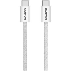 CANYON cable OnWire 60MG C-C 60W Magnet Braided 1m White - 1