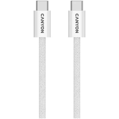 CANYON cable OnWire 60MG C-C 60W Magnet Braided 1m White - 1