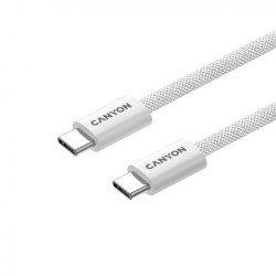 CANYON cable OnWire 60MG C-C 60W Magnet Braided 1m White - 3