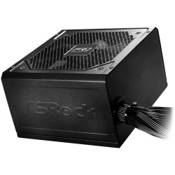 Asrock PRO-650B, 650W, 80 Plus BRONZE, Non Modular PSU, 1x EPS 12V CPU(4+4pin), 2x PCIe (6+2pin), 2x 4-pin connectors, 4x SATA, 