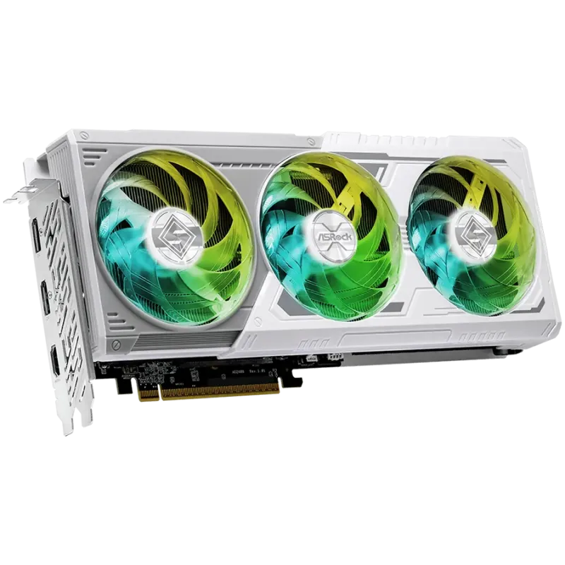 ASROCK Video Card AMD Radeon RX 9060 XT Steel Legend OC 16GB GDDR6 128-bit HDMI 2x DP - 1
