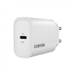 CANYON charger OnCharge 30CL Max Power 30W 1xPD EU White - 2