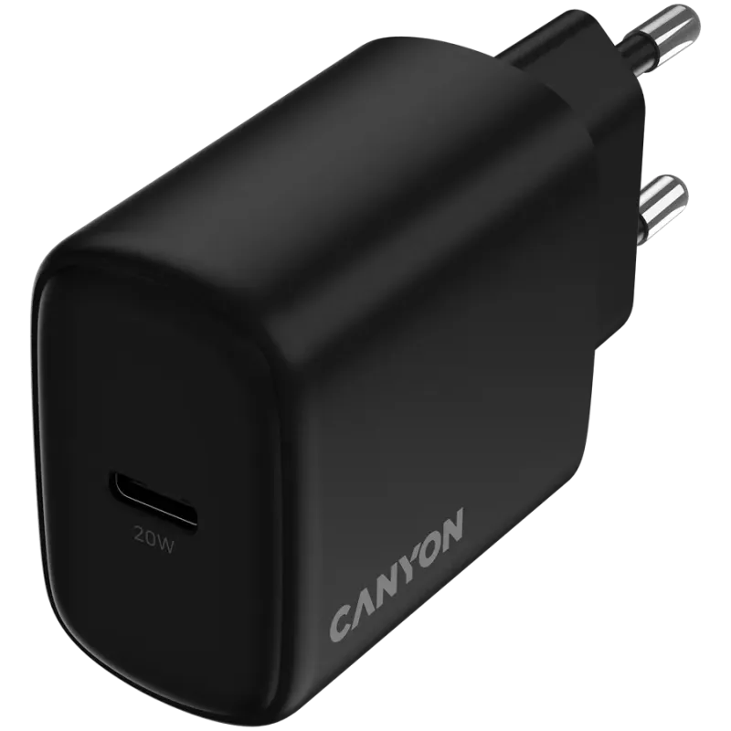 CANYON charger OnCharge 200 20W 1xPD EU Black - 1