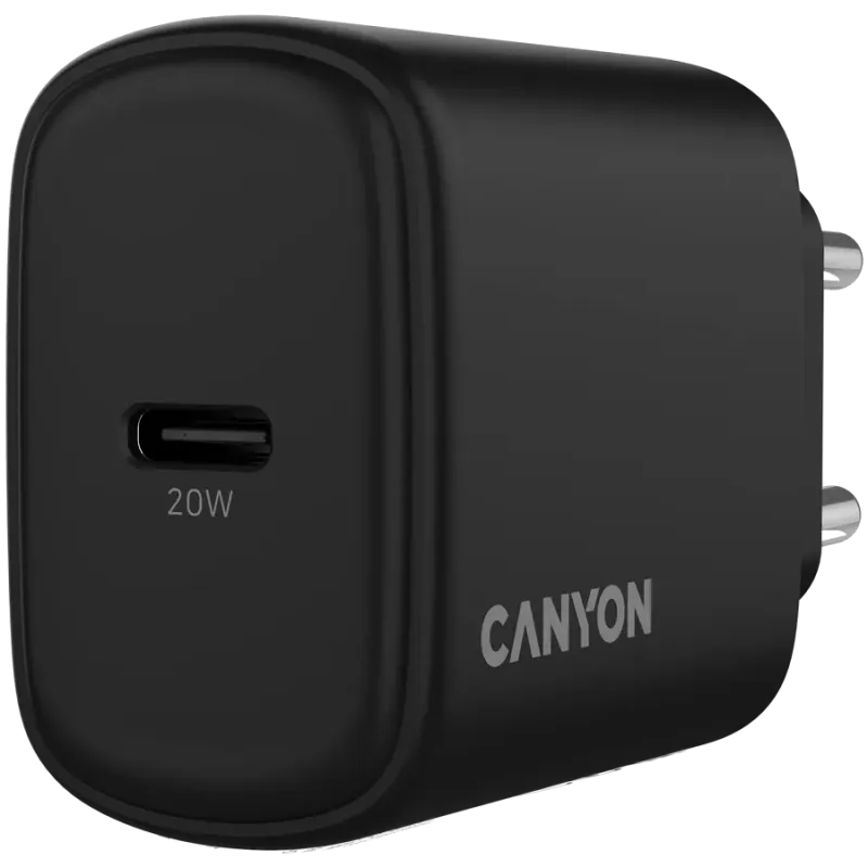 CANYON charger OnCharge 200 20W 1xPD EU Black - 1