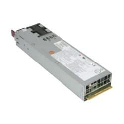 Supermicro 1U 1000W/1600W redundant single output powersupply with inp - 1