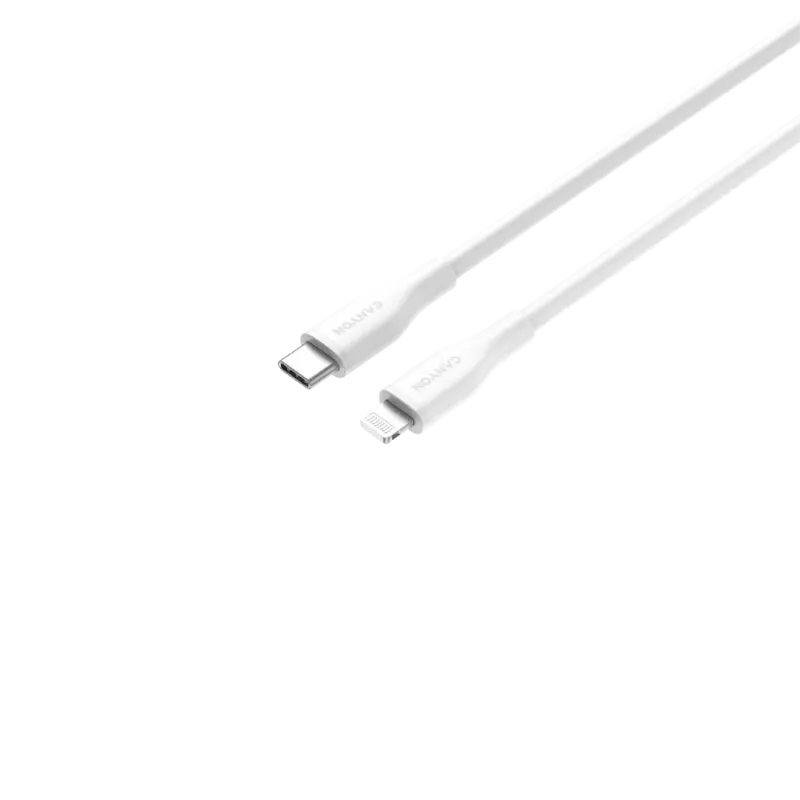 CANYON cable CLNM60 C-L 60W MFI 1m Silicon White - 1