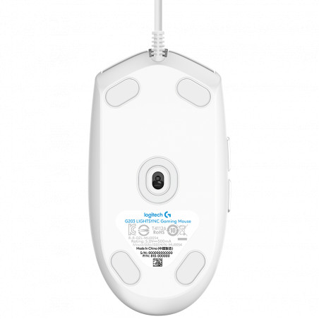 LOGITECH G102 LIGHTSYNC Gaming Mouse - WHITE - EER - 8
