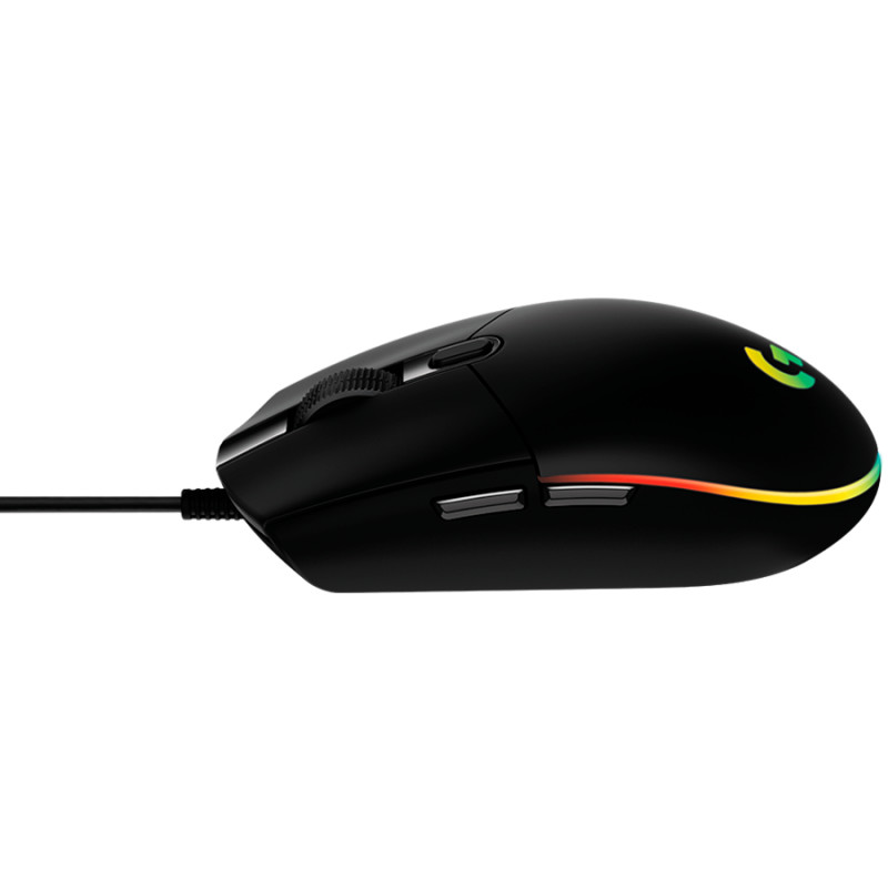 LOGITECH G102 LIGHTSYNC Gaming Mouse - BLACK - EER - 7