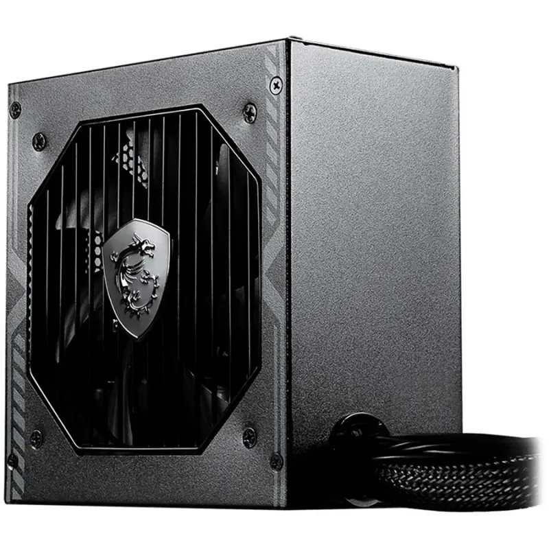 MSI MAG A650BN, 650W, 80 Plus Bronze, 120mm Low Noise Fan, Protections: OCP/OVP/OPP/OTP/SCP, Dimensions: 150mmx140mmx86mm, 5Y Wa