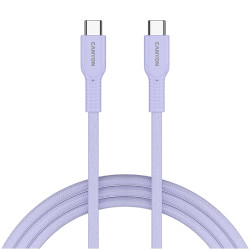 CANYON cable OnWire 60CL C-C 60W COLOR Braided 1m Purple - 1