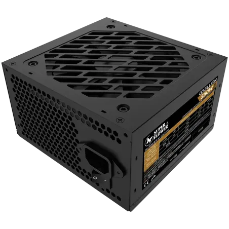 Super Flower Zillion DB Bronze 550W ATX 2.4, 80 Plus Bronze, Flat Black Cables, 120mm Fan, 140mmx150mmx86mm, 3 Year Warranty - 1