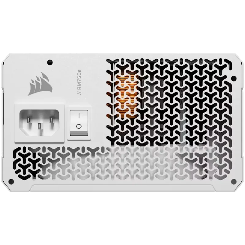 CORSAIR RM750e White, 750 Watt, Cybenetics Gold Certified, Fully Modular - 1