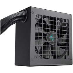 DeepCool PN750-D, 750W, 80 Plus GOLD, ATX12V V3.1, Sleeved Black Cables, 16P 450W Cable, Hydro Bearing, 120mm Fan, 150x140x86mm 