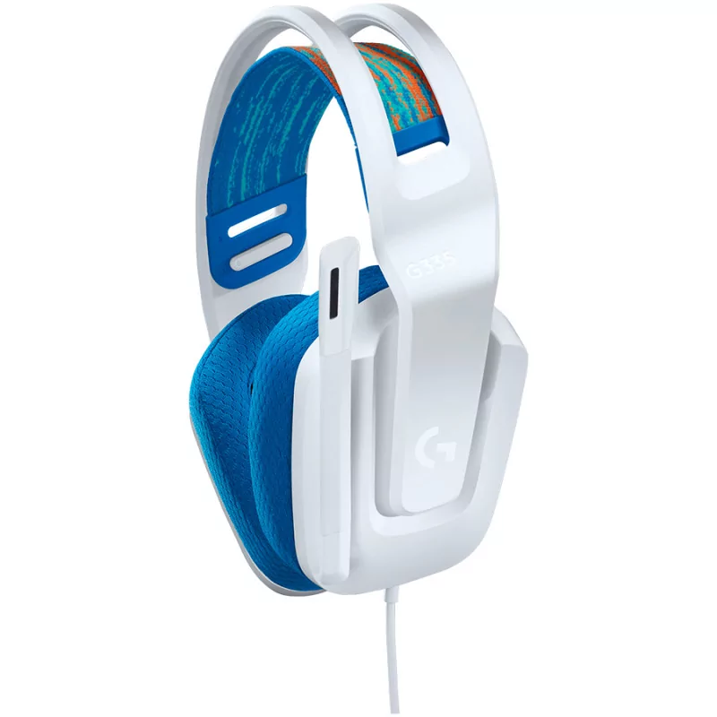 LOGITECH G335 Wired Gaming Headset - WHITE - 3.5 MM - 5