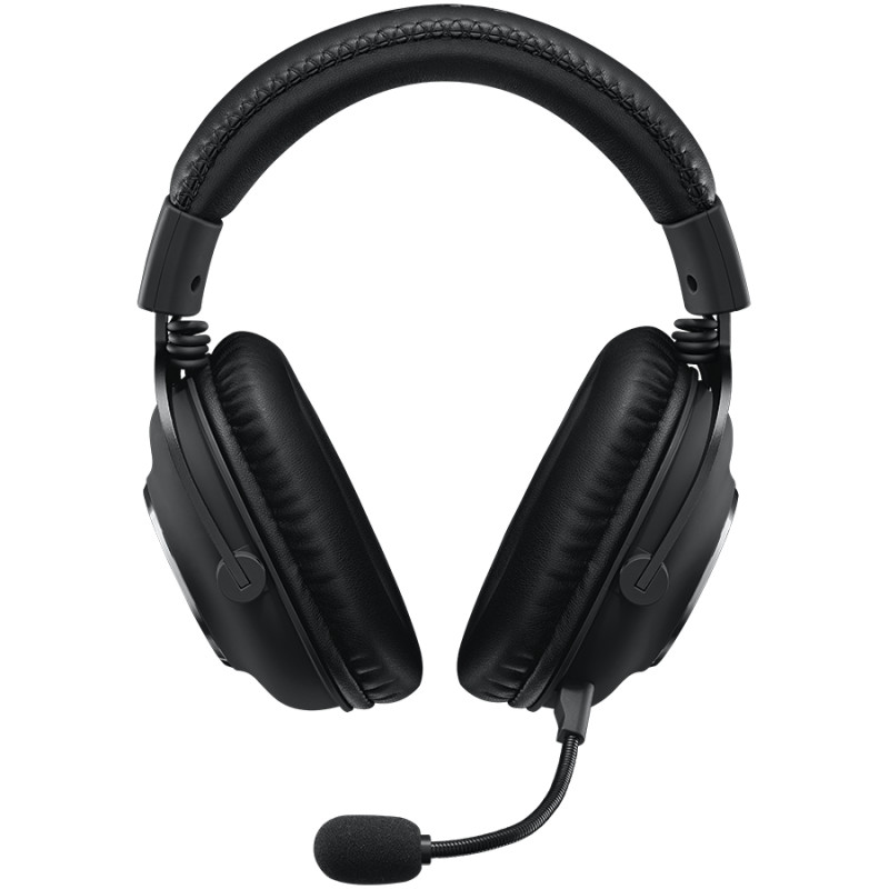 LOGITECH G PRO X Wired Gaming Headset - Blue Microphone - BLACK - USB DAC - 2