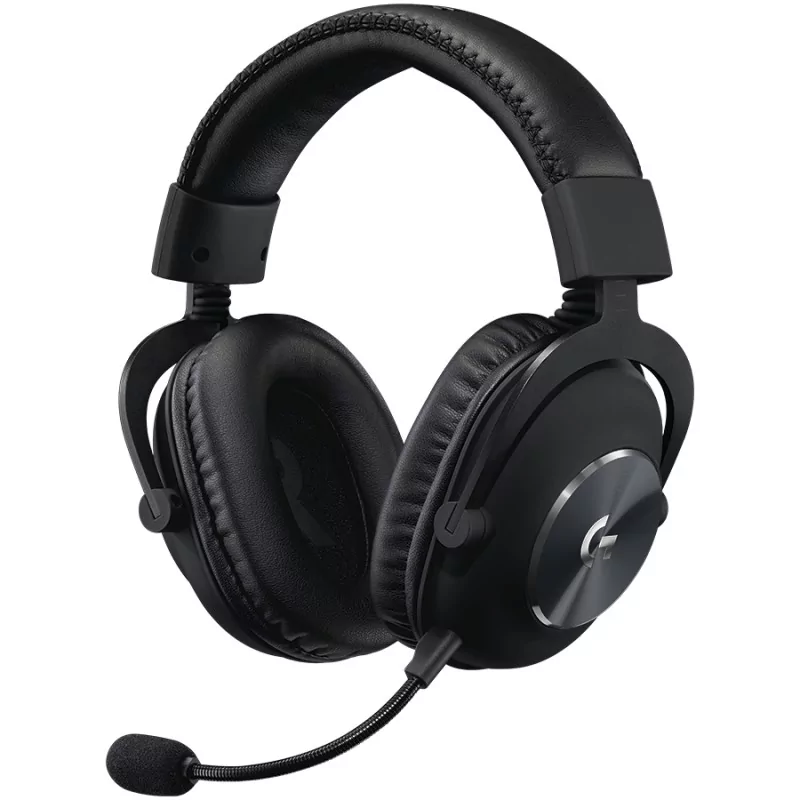 LOGITECH G PRO X Wired Gaming Headset - Blue Microphone - BLACK - USB DAC - 3