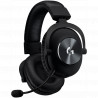 LOGITECH G PRO X Wired Gaming Headset - Blue Microphone - BLACK - USB DAC - 4