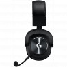 LOGITECH G PRO X Wired Gaming Headset - Blue Microphone - BLACK - USB DAC - 5