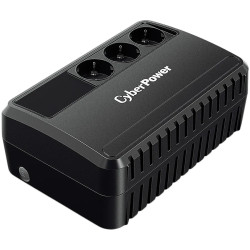 CyberPower UPS с AVR, 650VA/360W, Line-Interactive, 3x Schuko, Runtime at 90W ( min ):18, Surge and Spike protection GreenPower 