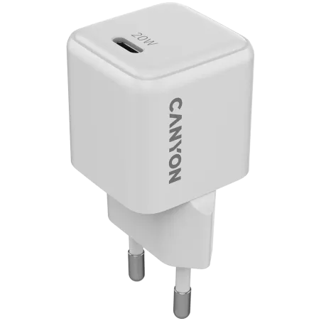 CANYON charger CU20C GaN 20W 1xPD EU White - 1