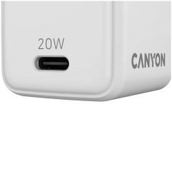 CANYON charger CU20C GaN 20W 1xPD EU White - 5