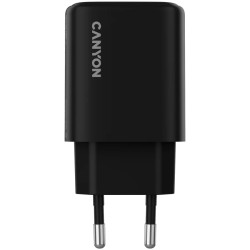 CANYON charger OnCharge 250 25W 1xPD 1xQC EU Black - 2