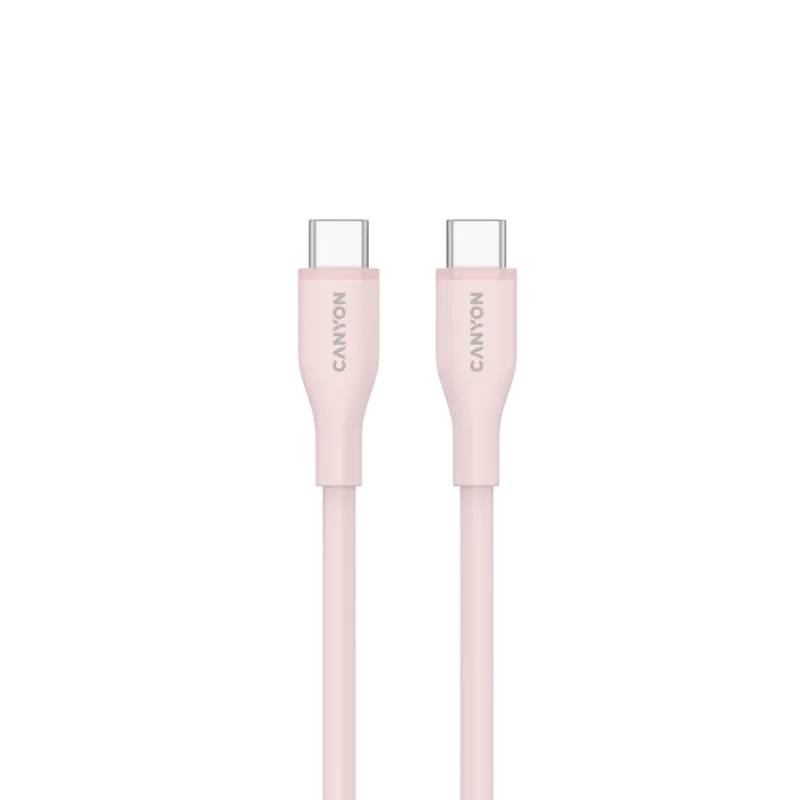 CANYON cable CC60SC10 C-C 60W 1m Silicon Pink Sand - 1