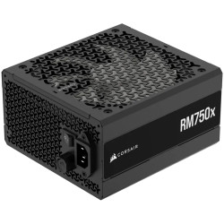 CORSAIR RM750x, 750 Watt, ATX 3.1, Cybenetics Gold Certified, Fully Modular - 1