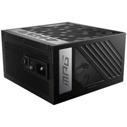 MSI MPG A1000G PCIE5, 1000W, 80 Plus Gold, ATX Form Factor, 100~240 Vac Input Voltage, 50Hz ~ 60Hz Input Frequency, 135 mm Fan, 