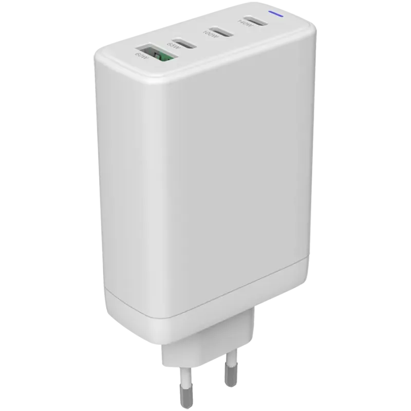 CANYON charger CU140ACC GaN 150W 3xPD 1xQC EU White - 1