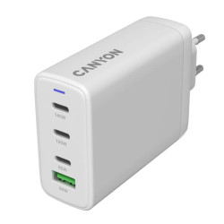 CANYON charger CU140ACC GaN 150W 3xPD 1xQC EU White - 4