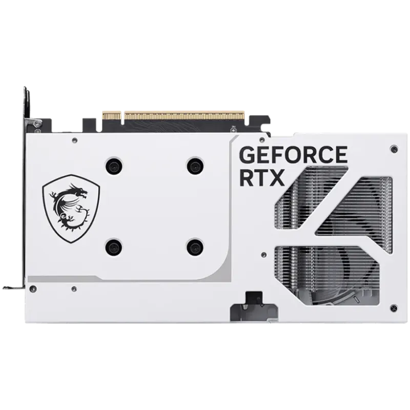 MSI Video Card NVIDIA GeForce RTX 5060 Ti 8G VENTUS 2X OC WHITE PLUS, 8GB GDDR7, 128-bit, 2617 MHz Boost, 4608 CUDA Cores, PCIe 